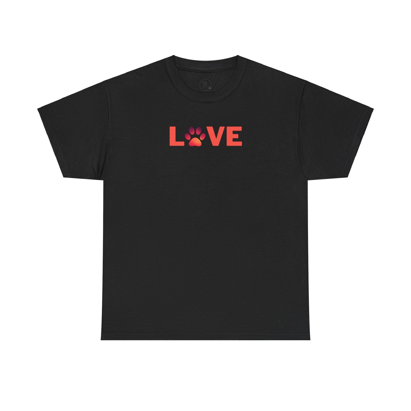 I Love You! Paw PrintUnisex Tee