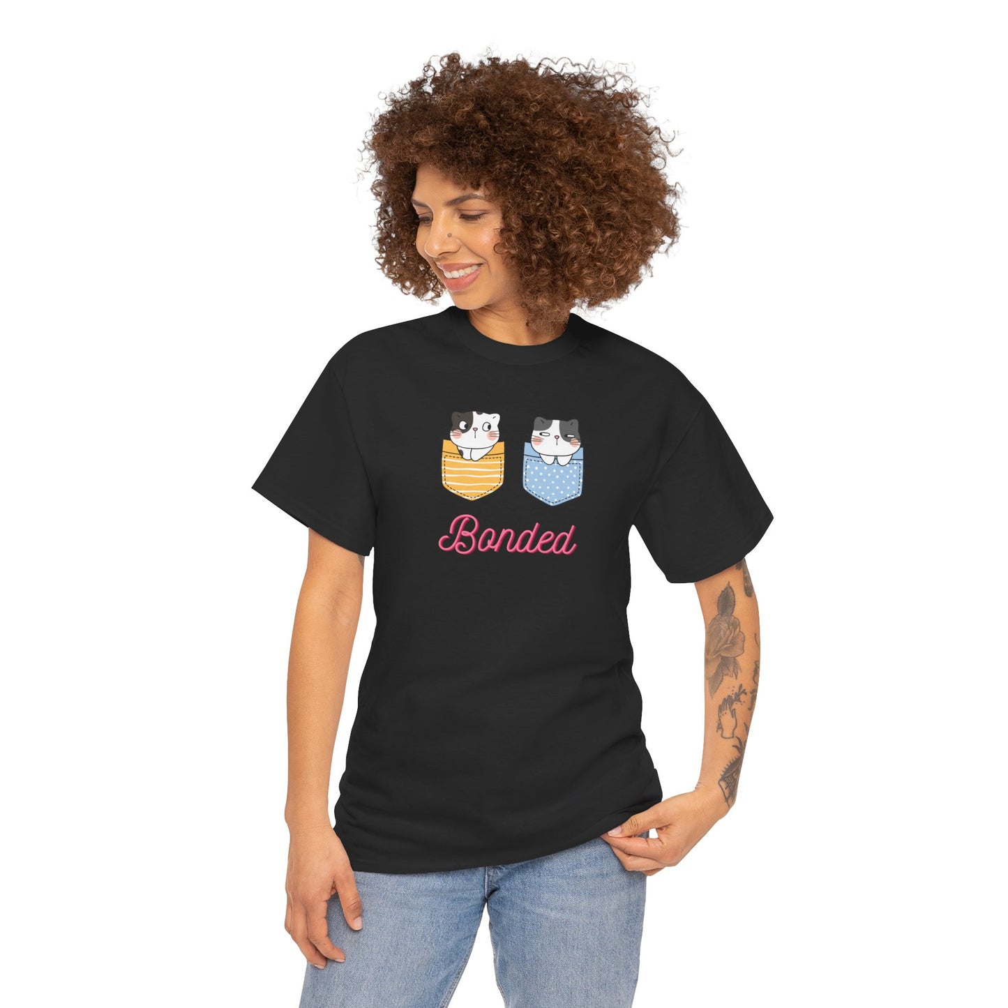 Bonded! Cats Unisex Tee