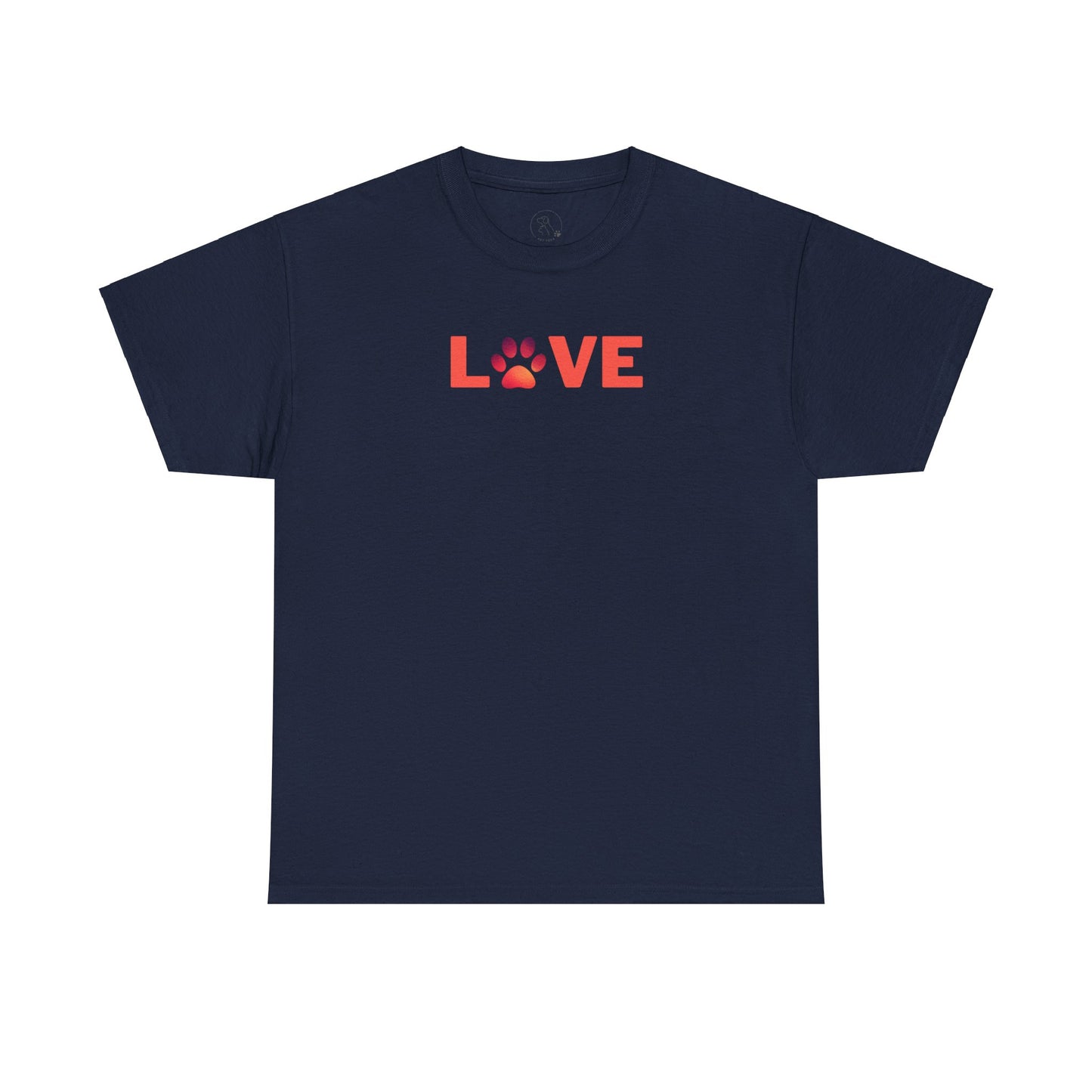 I Love You! Paw PrintUnisex Tee