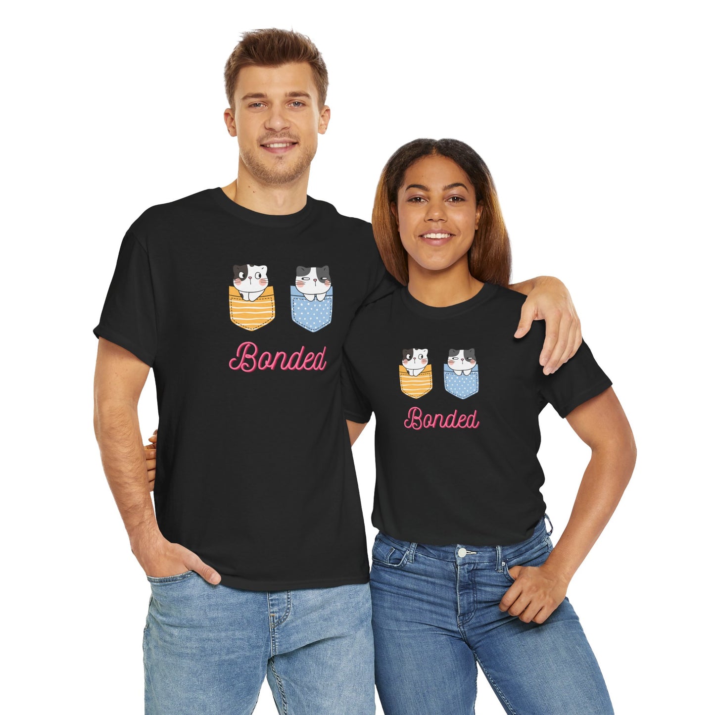 Bonded! Cats Unisex Tee