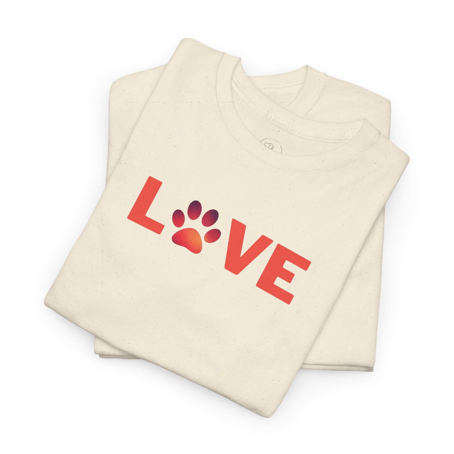 I Love You! Paw PrintUnisex Tee